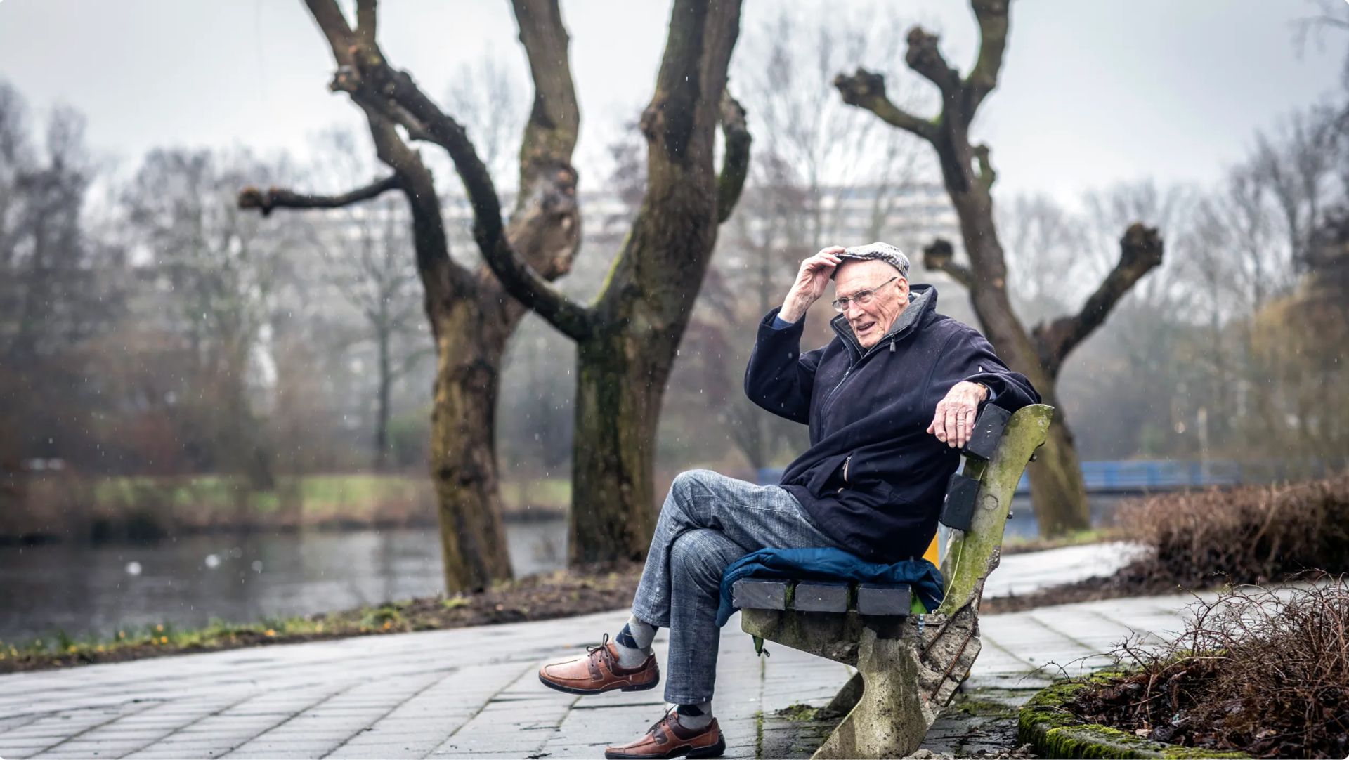 100-jarige Jur Heerema: ‘Ik kijk alleen vooruit, nooit achteruit’